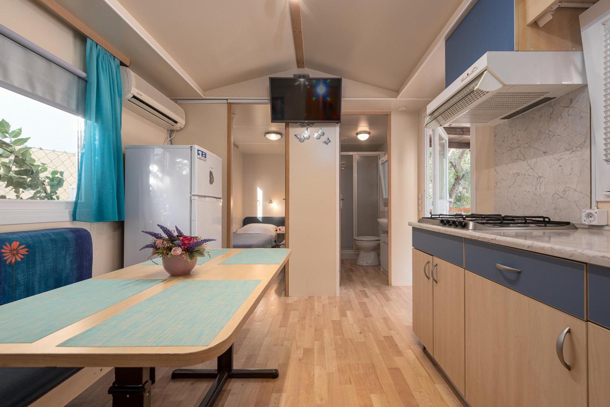 Camp Mrkva Mobile Homes With Pool Sukošan Eksteriør billede
